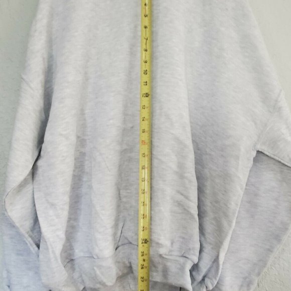 Jerzees Men's Nublend Soft Crew Neck Sweatshirt Ash Gray Size 4XL - Picture 3 of 5